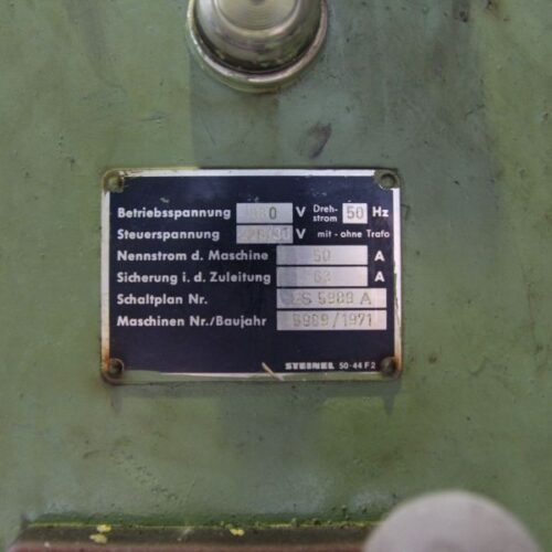 Steinel 8 Stationen Rundtakt- Sonderbohrmaschine